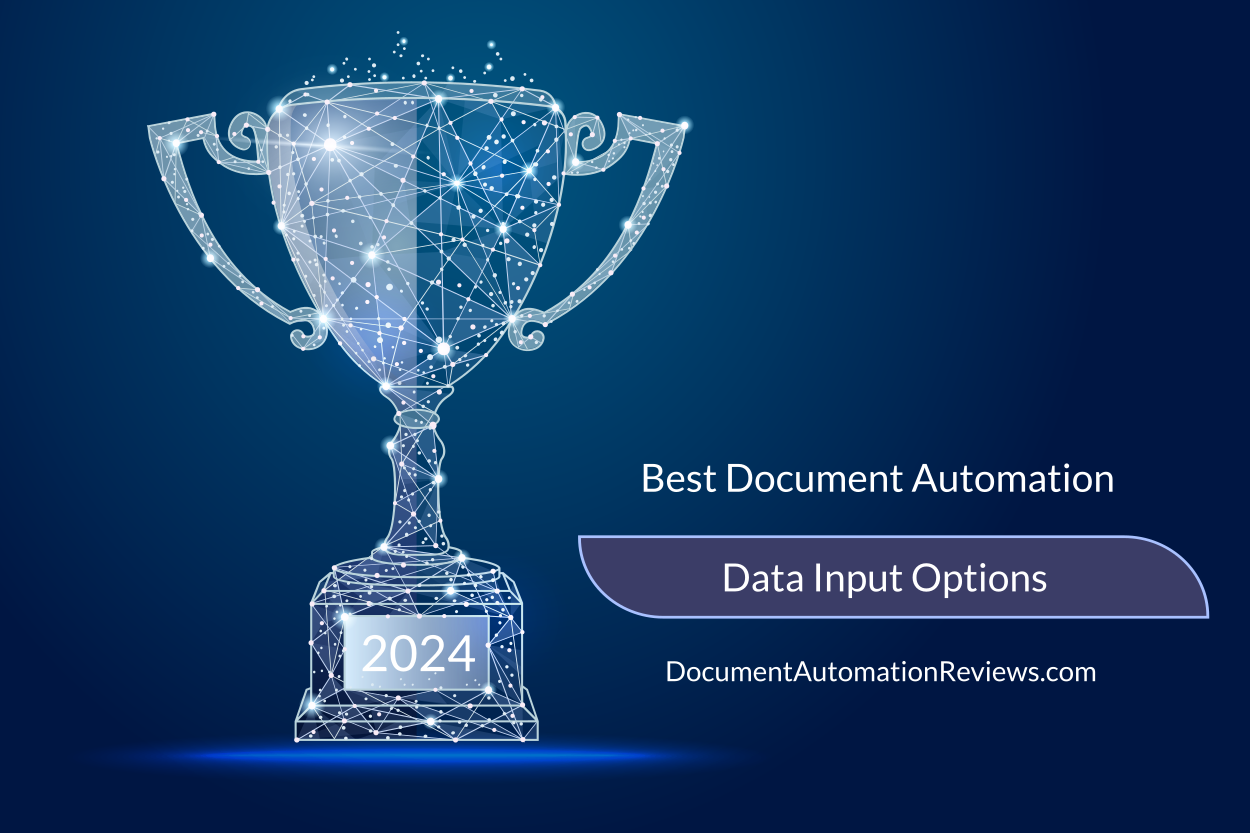 Best document automation data input options 2024